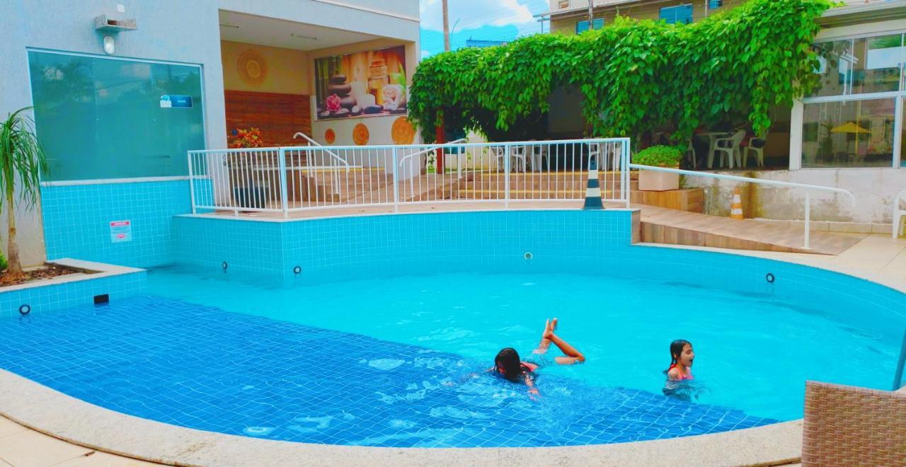 Hotel Encontro Das Aguas Thermas Resort Com Cafe Da Manha Incluso Caldas Novas Luaran gambar